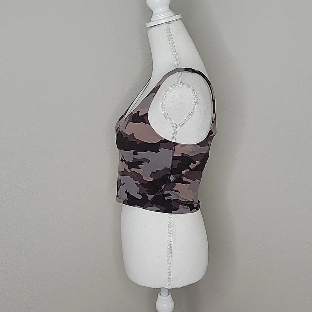 Lululemon Align Camo Heritage Dusty Bronze Workout Sports Bra
